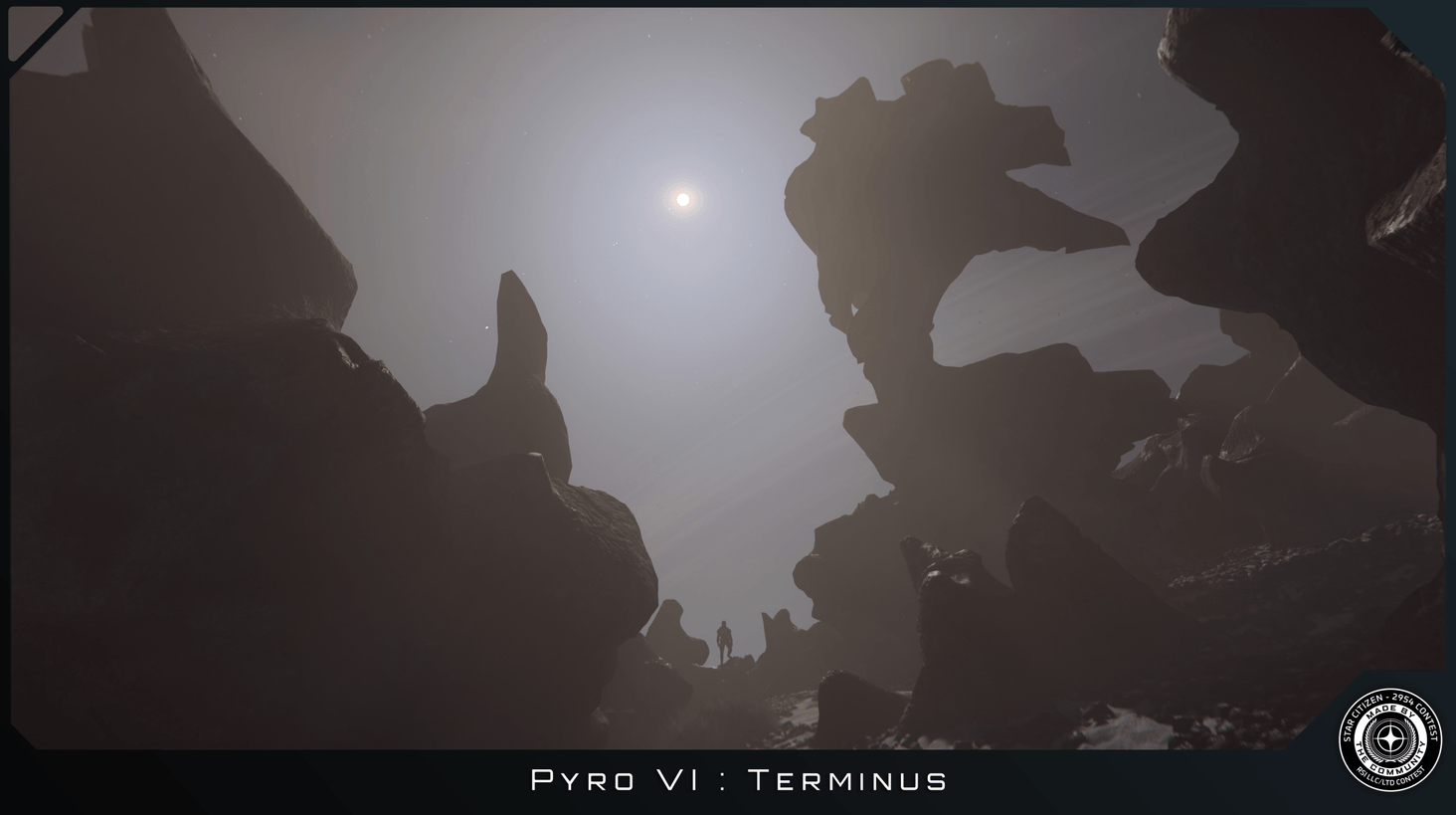 Terminus was my first destination, and my last one as well, as I wasn't happy with my original shot. The rock formation on Terminus are absolutely mind blowing, and with the planet's ring in the background, you can't mistake it. This is Terminus.