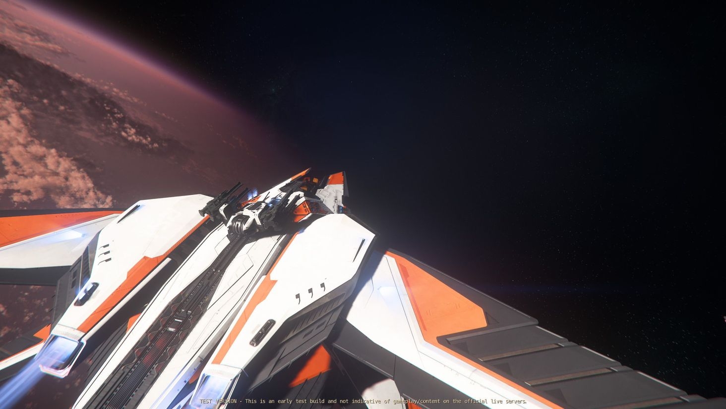 From some angles, you can get an idea of what it might look like in its eventual bi-wing configuration. Sometimes two can be as good as four.