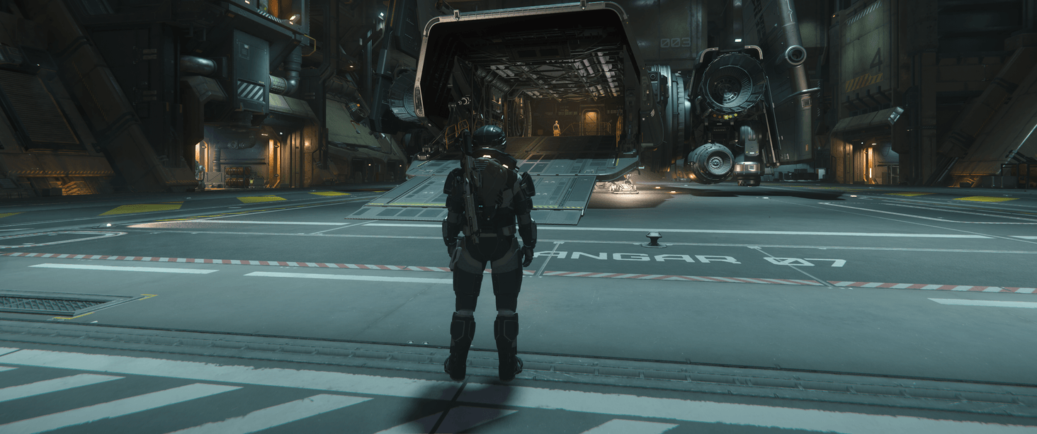 And then, i fly with him to Cru L1 Station.