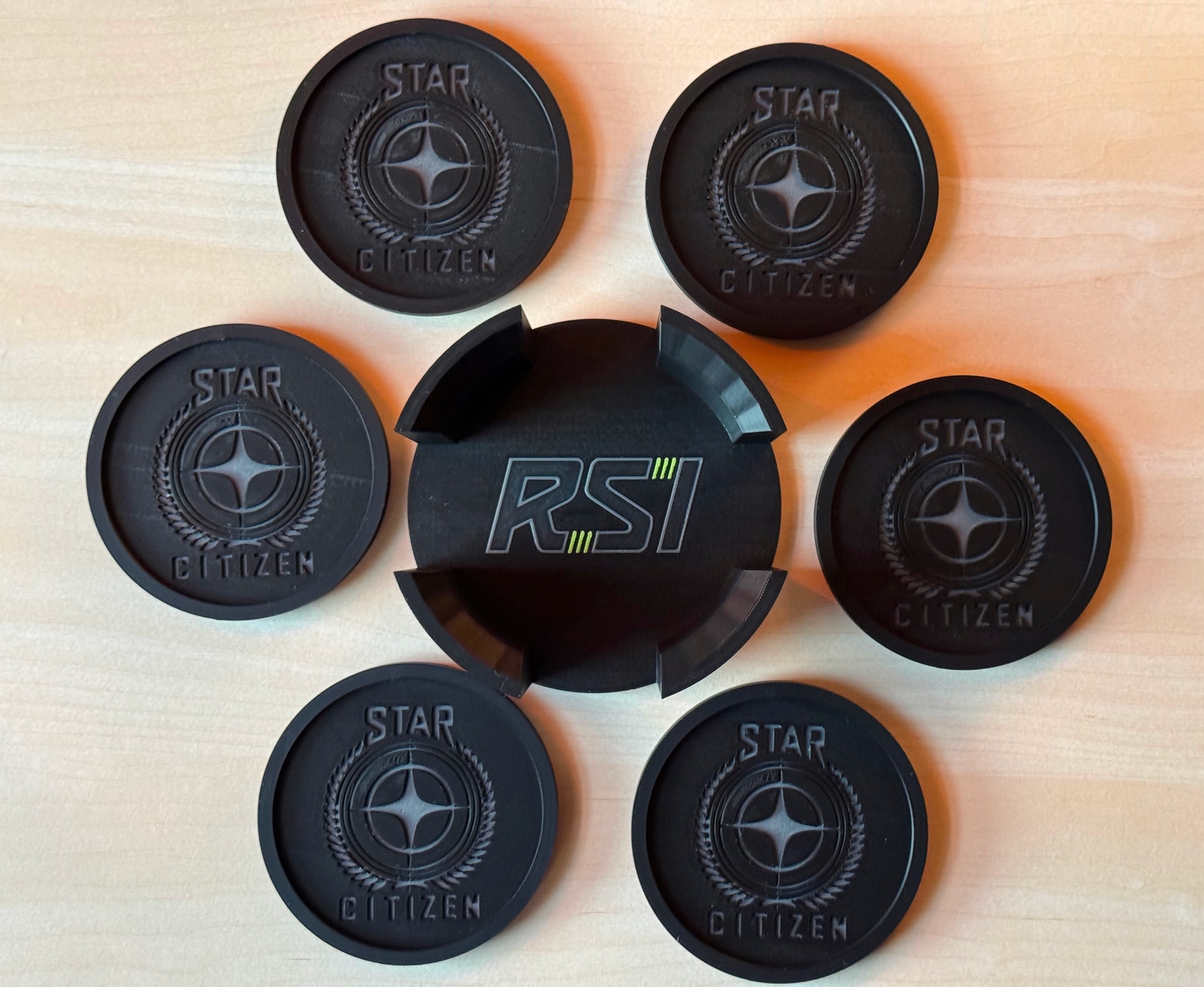 Star Citizen Coaster Set