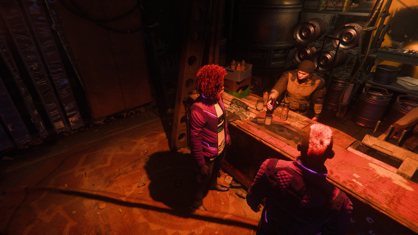 Well we made it, we traversed a jump point drunk... We needed fuel, for both our Zeus MKII and ourselves. So we headed straight for Checkmate Station... and stepped up to Cuba Libres at the bar.