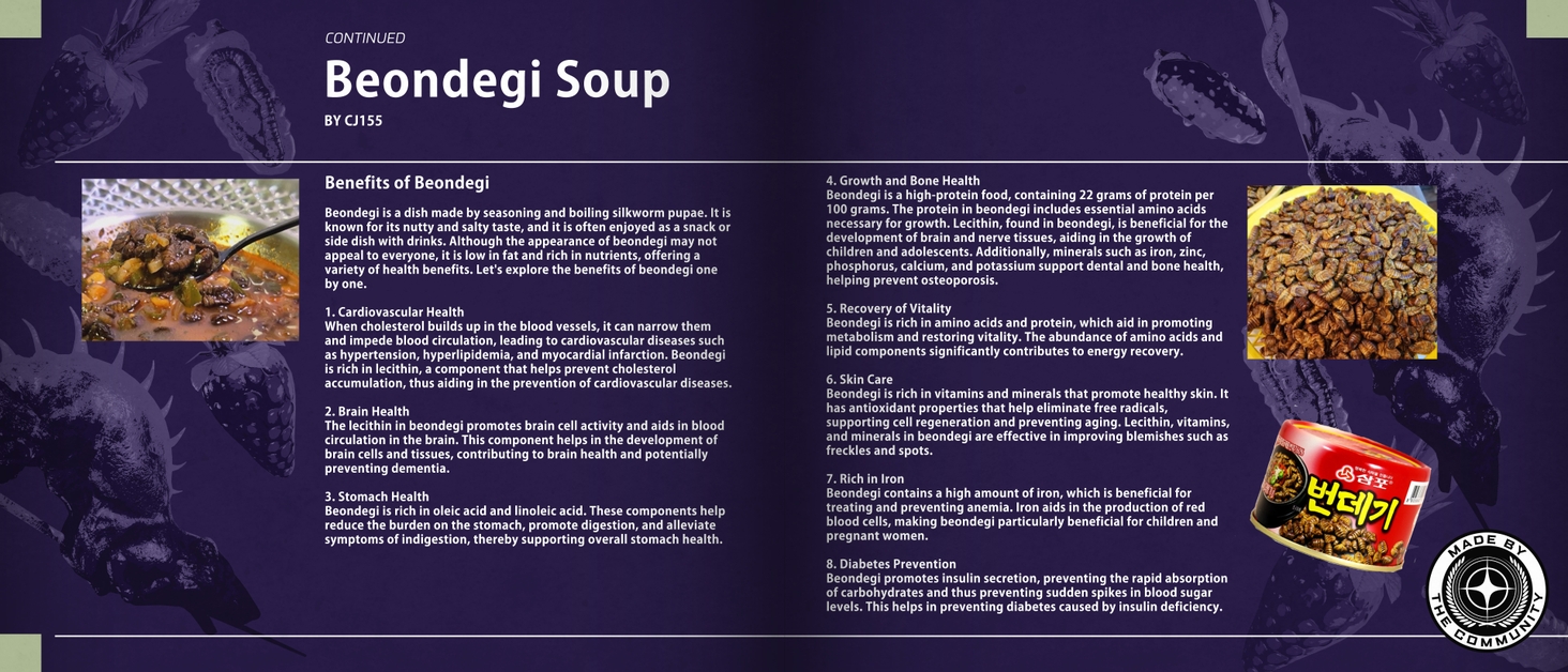 Benefits of Beondegi