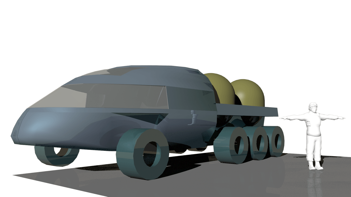 Here on this added pods to the back.