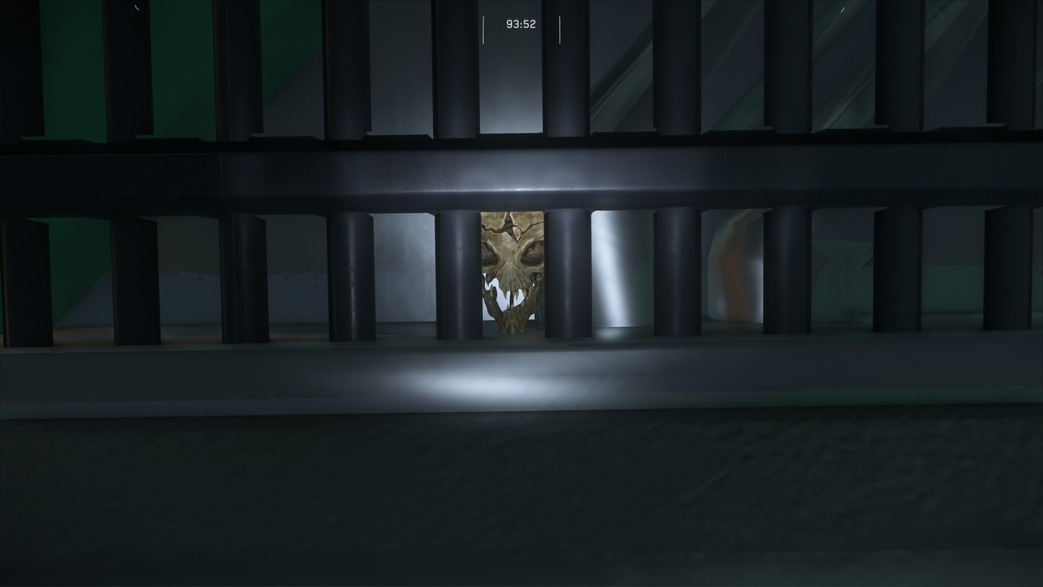 An alien (Vanduul?) Skull is lodged under the grate.