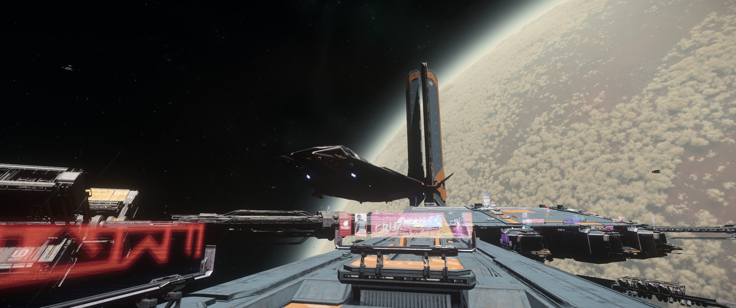 The Zeus MkII ES and hangars – Community Hub