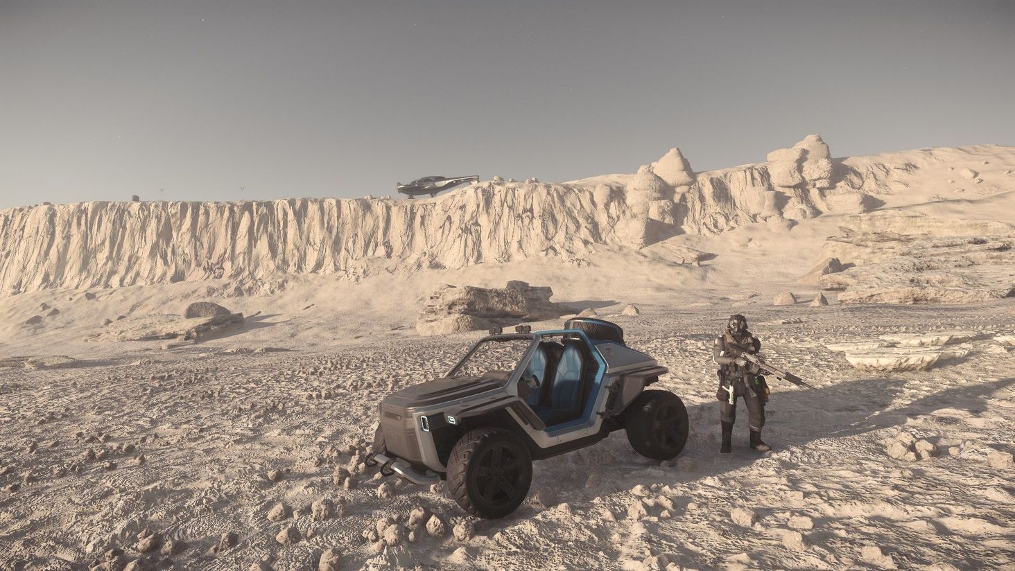 Stopping to stretch my legs and snap a pic of my STV on Daymar. 
