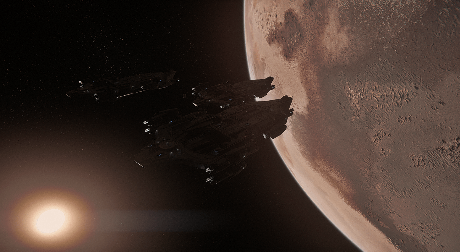 3 Idris in orbit of Daymar.