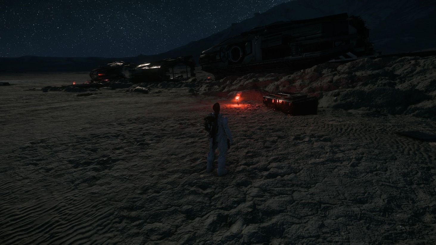 The wreck site - My home for 142 days