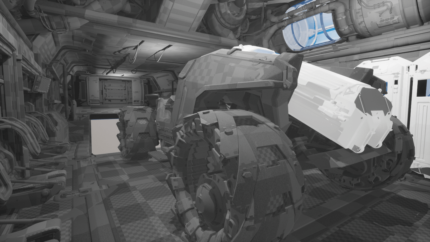 Cyclone is retrofitted to hold prison pods