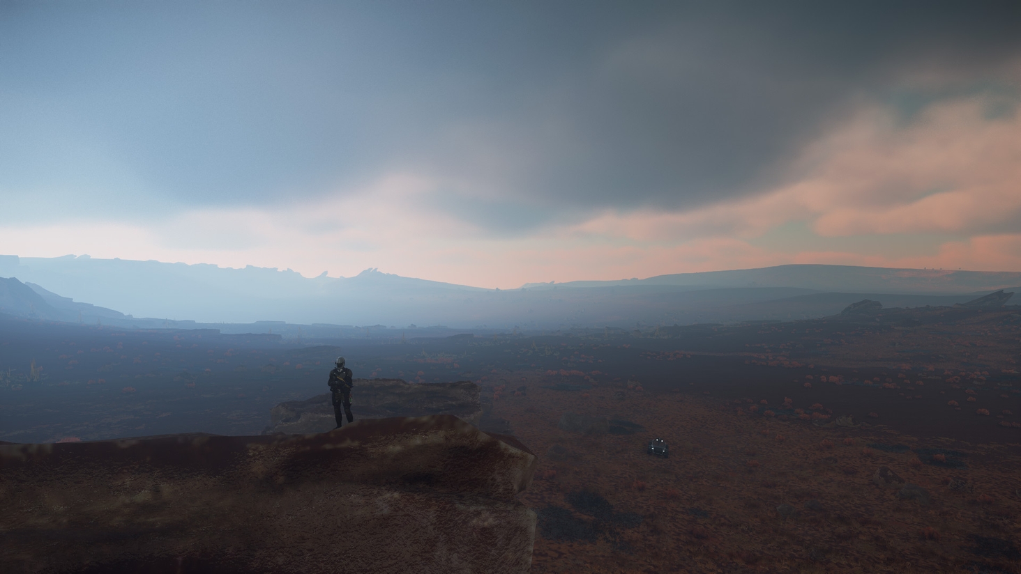 Reminds me of the West Coast of Ireland. Wind, gorse, touch grass and quick moving weather coming off the Atlantic.