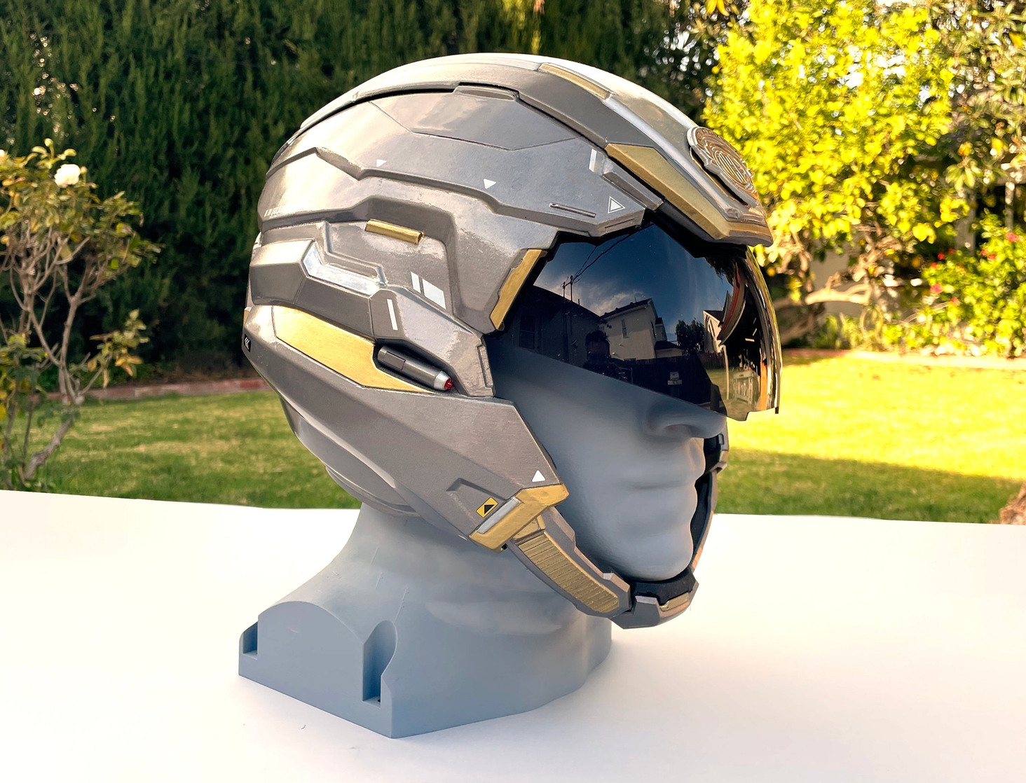 3d printed wearable UEE Advocacy Ace Interceptor Helmet