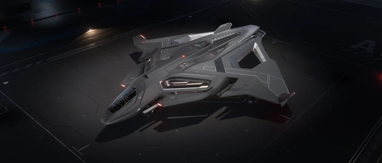 Aegis Sabre Raven EX en vol dans l’espace