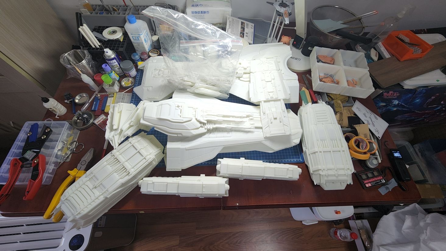 fresh from the factory, white as snow