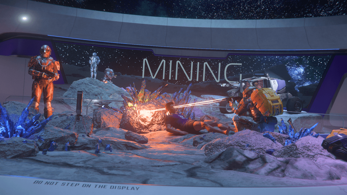 "Do Not Step On The Display."

In-Game Screenshot (RAW). Star Citizen Alpha 3.21.1 : 1920x1080p, no post-editing.
