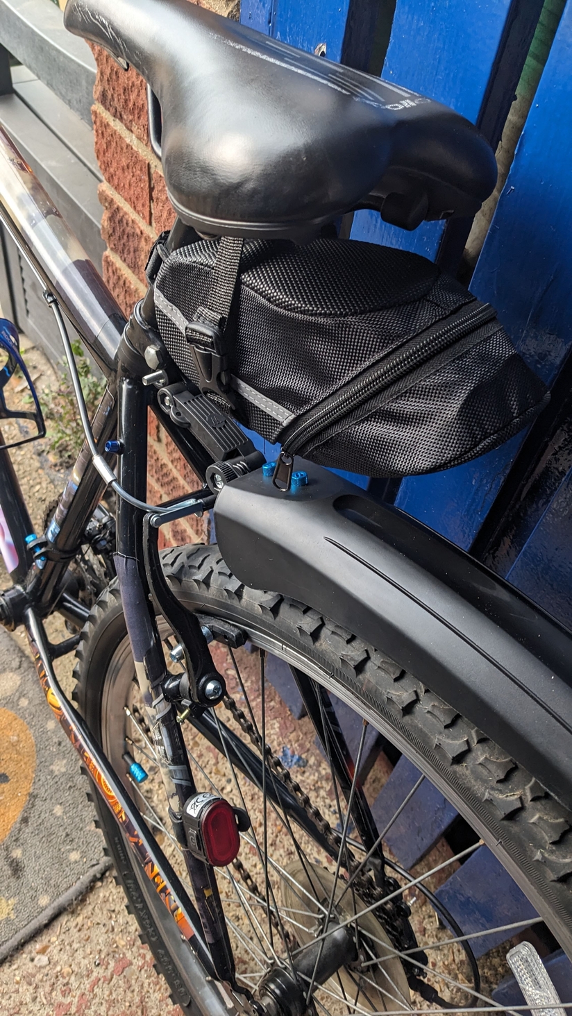 mudguards as I dont like getting all wet!