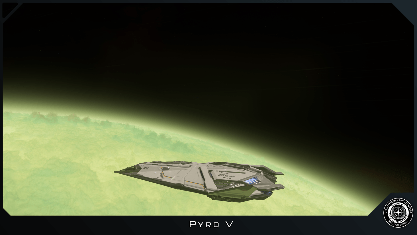 Pyro V in Orbit