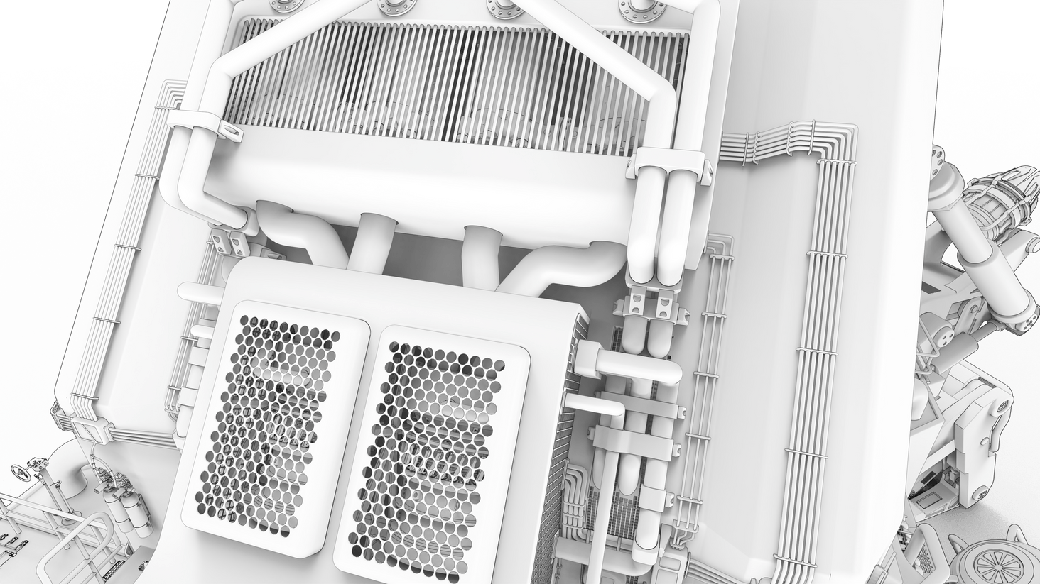 the turbine and pump which are supposed to take certain elements and transform them into something usable