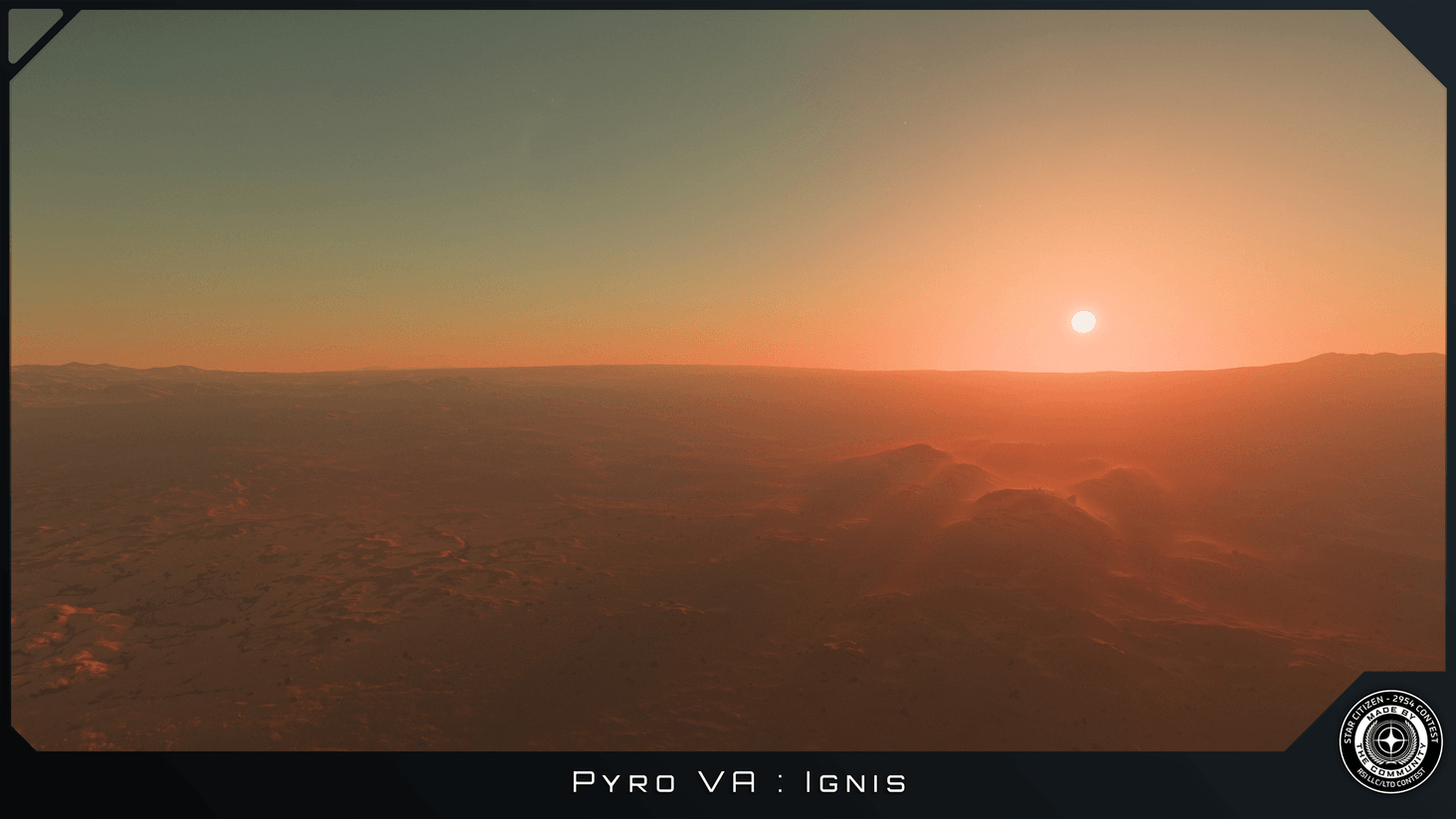 Lovely warm Ignis sunrise.