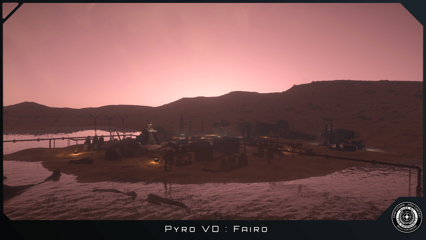 #8 - Fairo
You guessed it, the small settlement had no shop with water, so I was looking for the next one. In the evening, I arrived at a small settlement, opened the doors of the ship, and rushed to the next shop. But THURST was faster.
