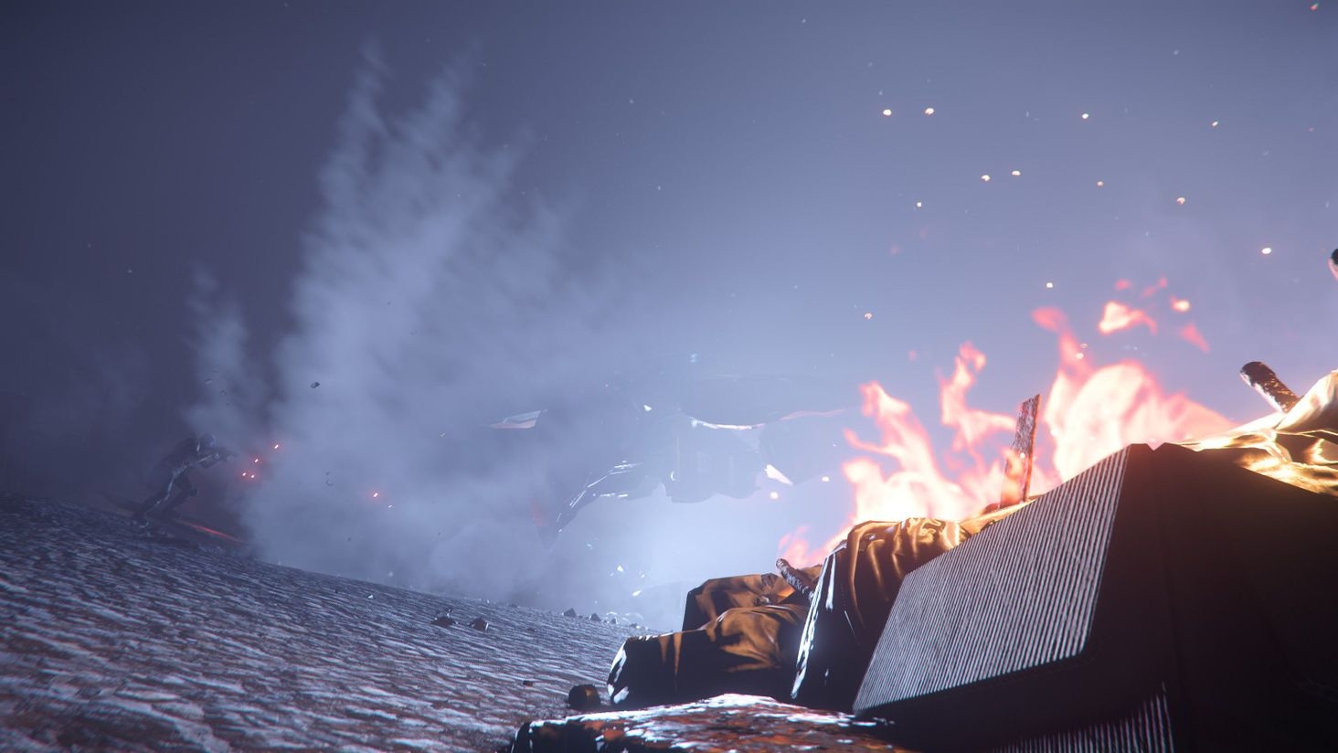 12} The camp is destroyed 