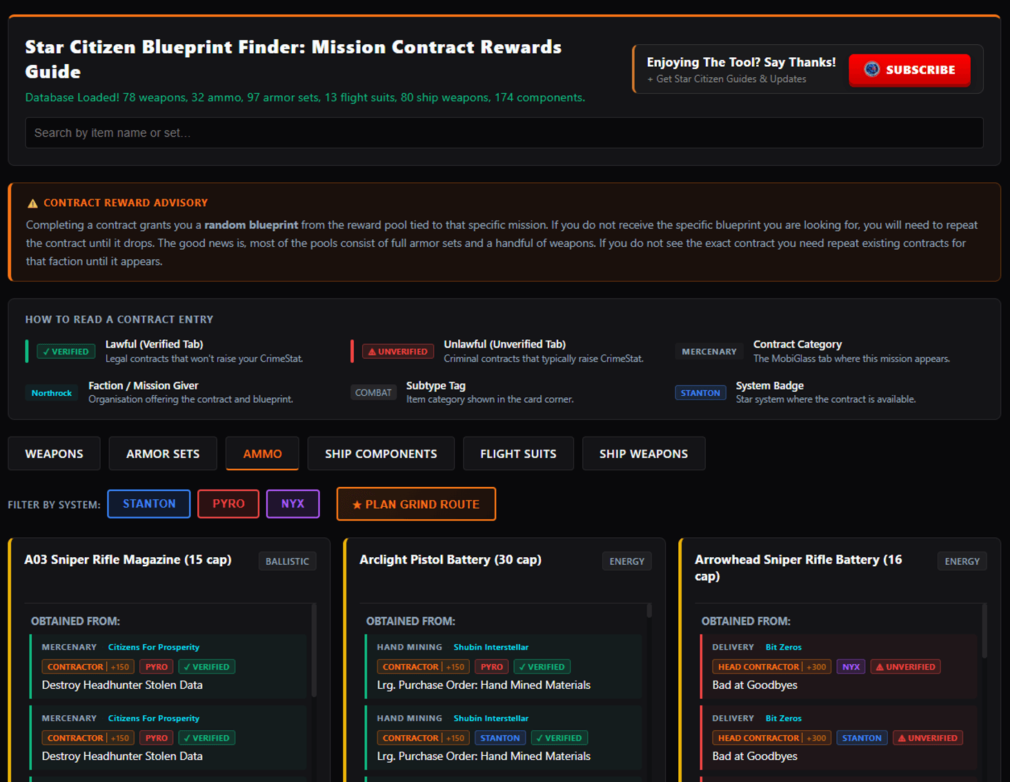 Weapon Ammo Selection 