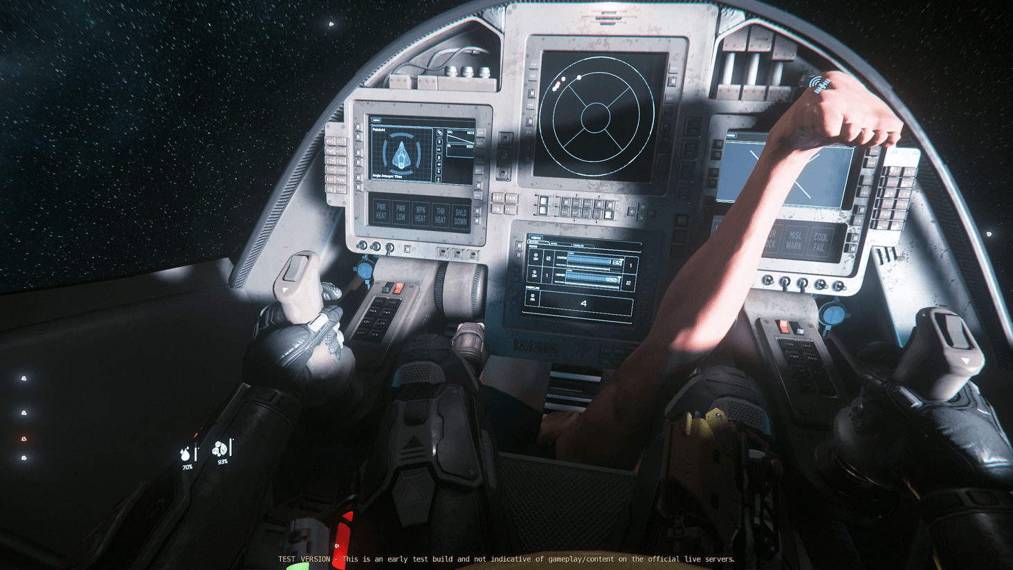 This was an NPC  pilot I literally ran into after destroying his ship in the PTU. I couldn't get this guy out of the cockpit. Stuck firm. so I guess that's how persistence works.