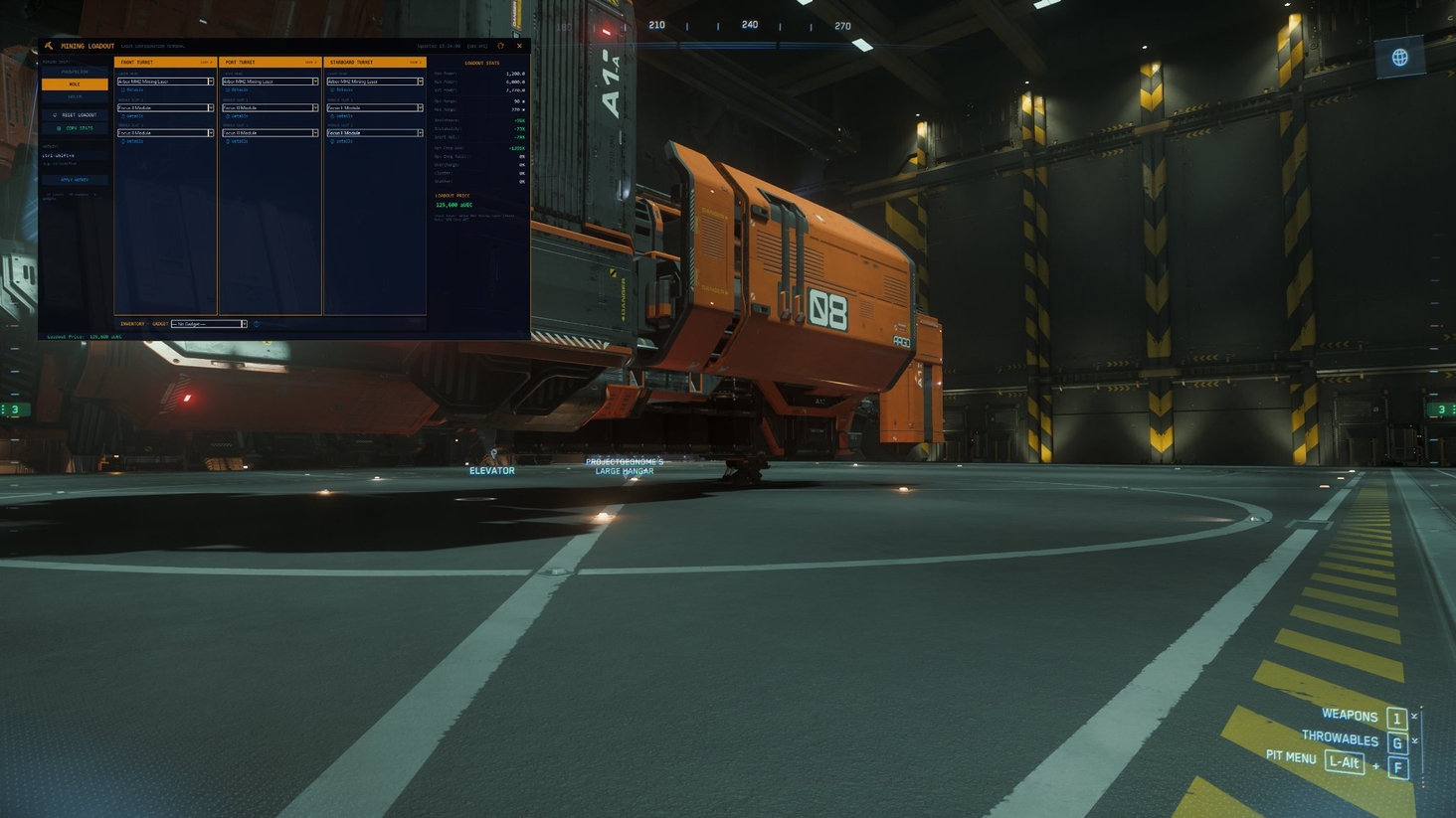 Mining Loadout: Plan out your mining loadout