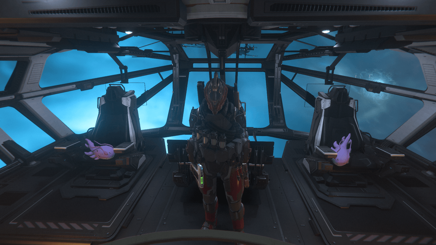 I trust my copilots with my life. We had a quick entry into phase 2.