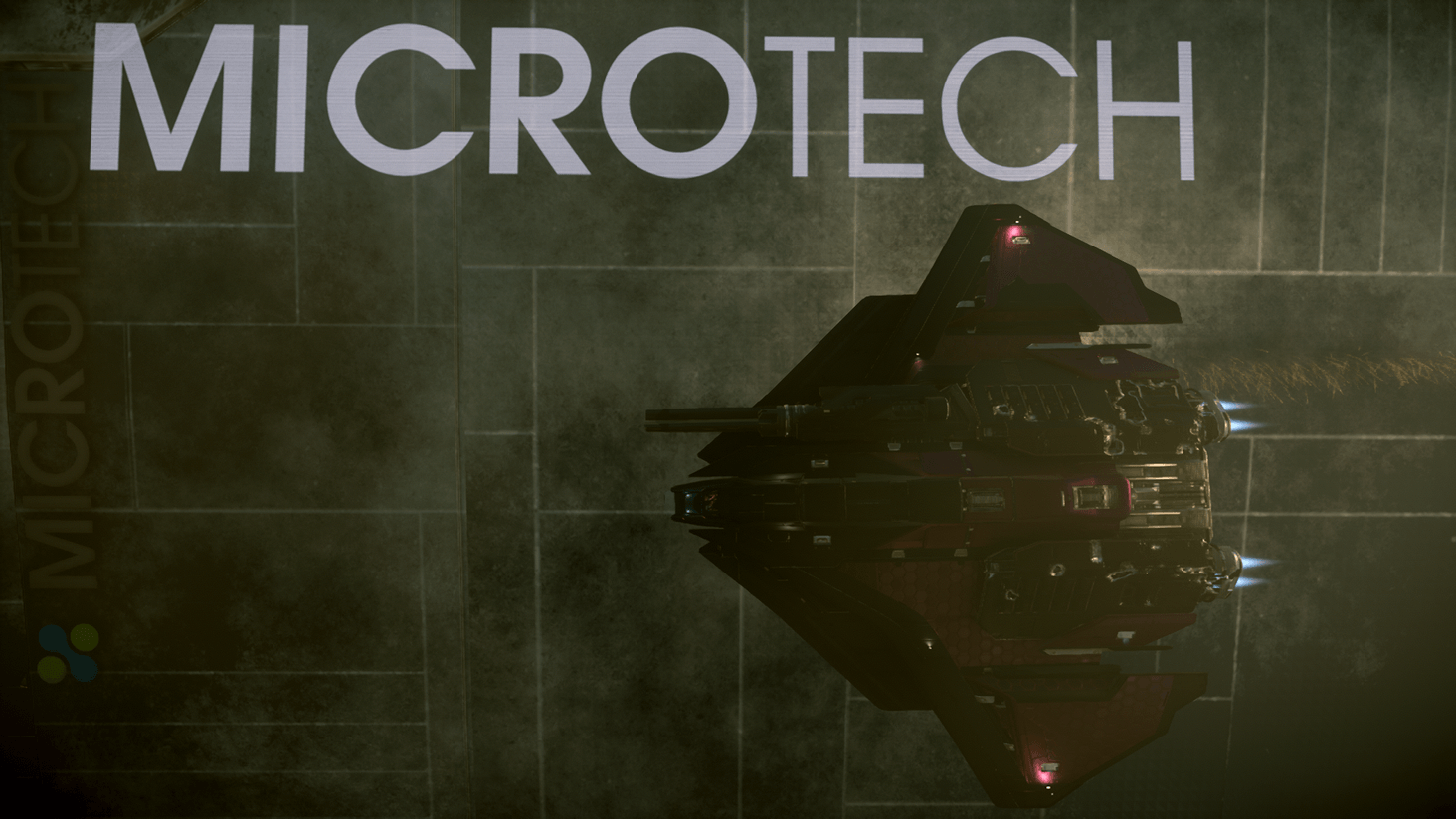 No post processing, just a lot of contrast, engines boosting, and shooting a flare for illumination