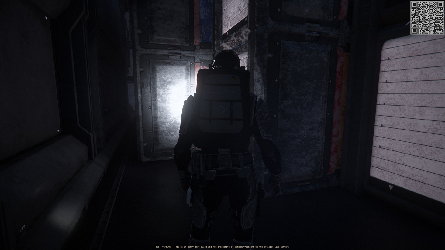 Nothing fun behind the crates...