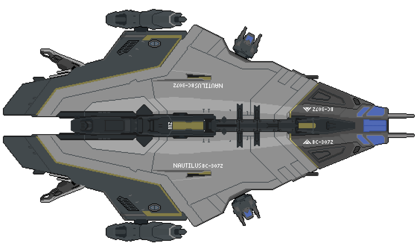 Aegis Nautilus (Pixel art)