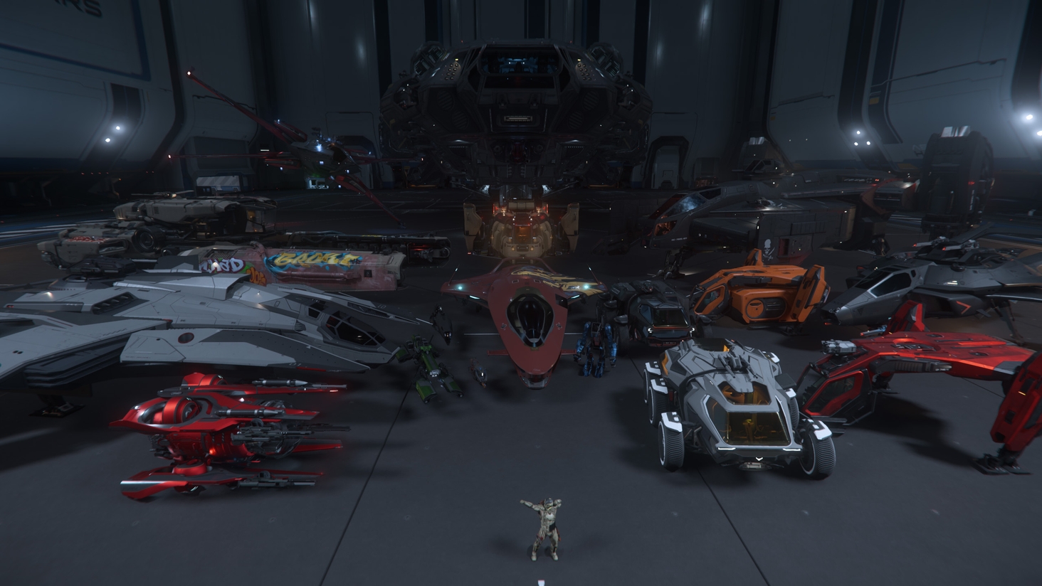 A Fine Little fleet for a fine little (but strong) man.