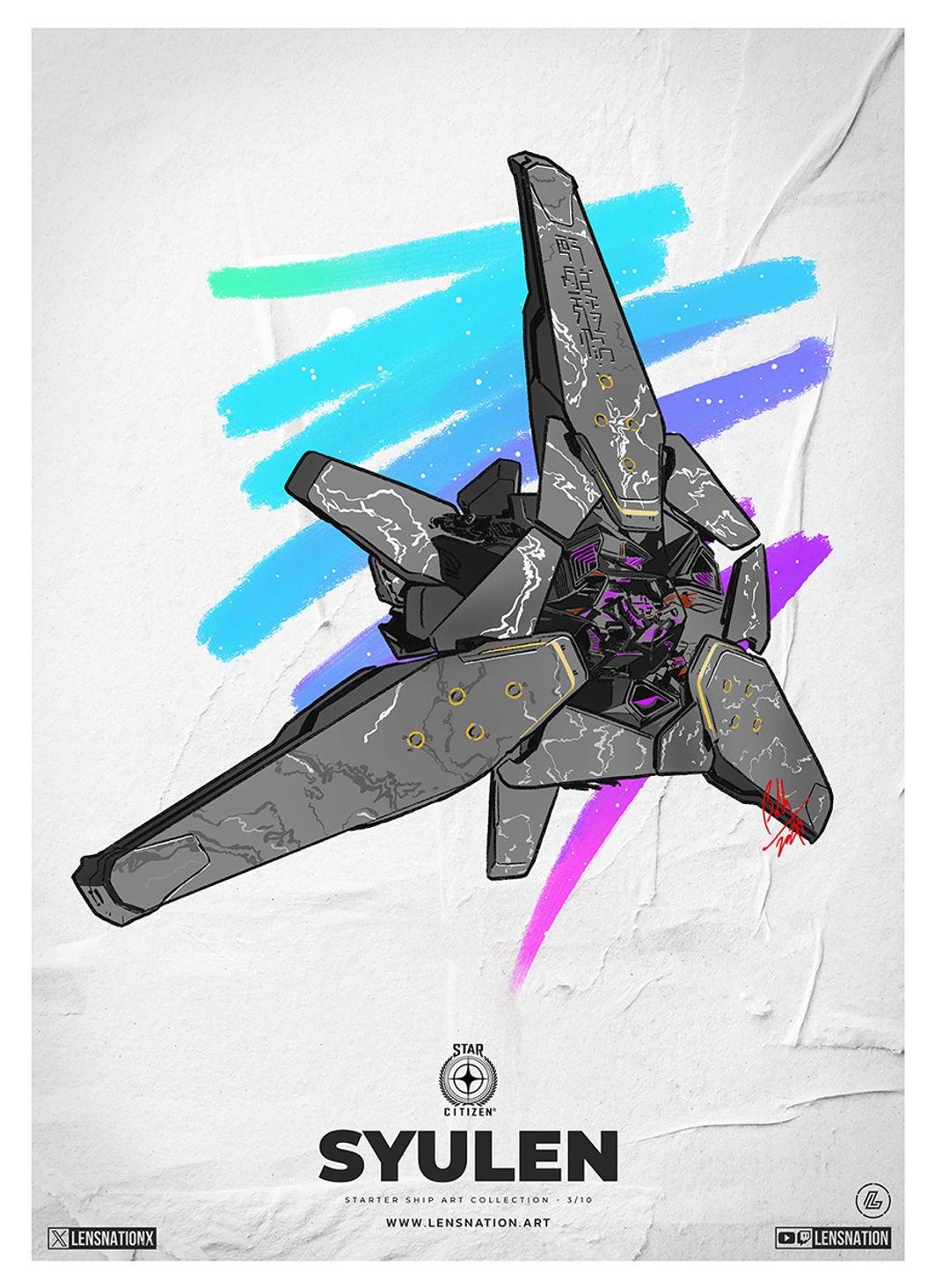 Gatac Syulen
If aliens were to come, their ships will be extremely extraordinary for human designs. However, what if an alien manufacturer wanted to create a design catered to humans? In my opinion, Gatac Syulen comes very close to represent that