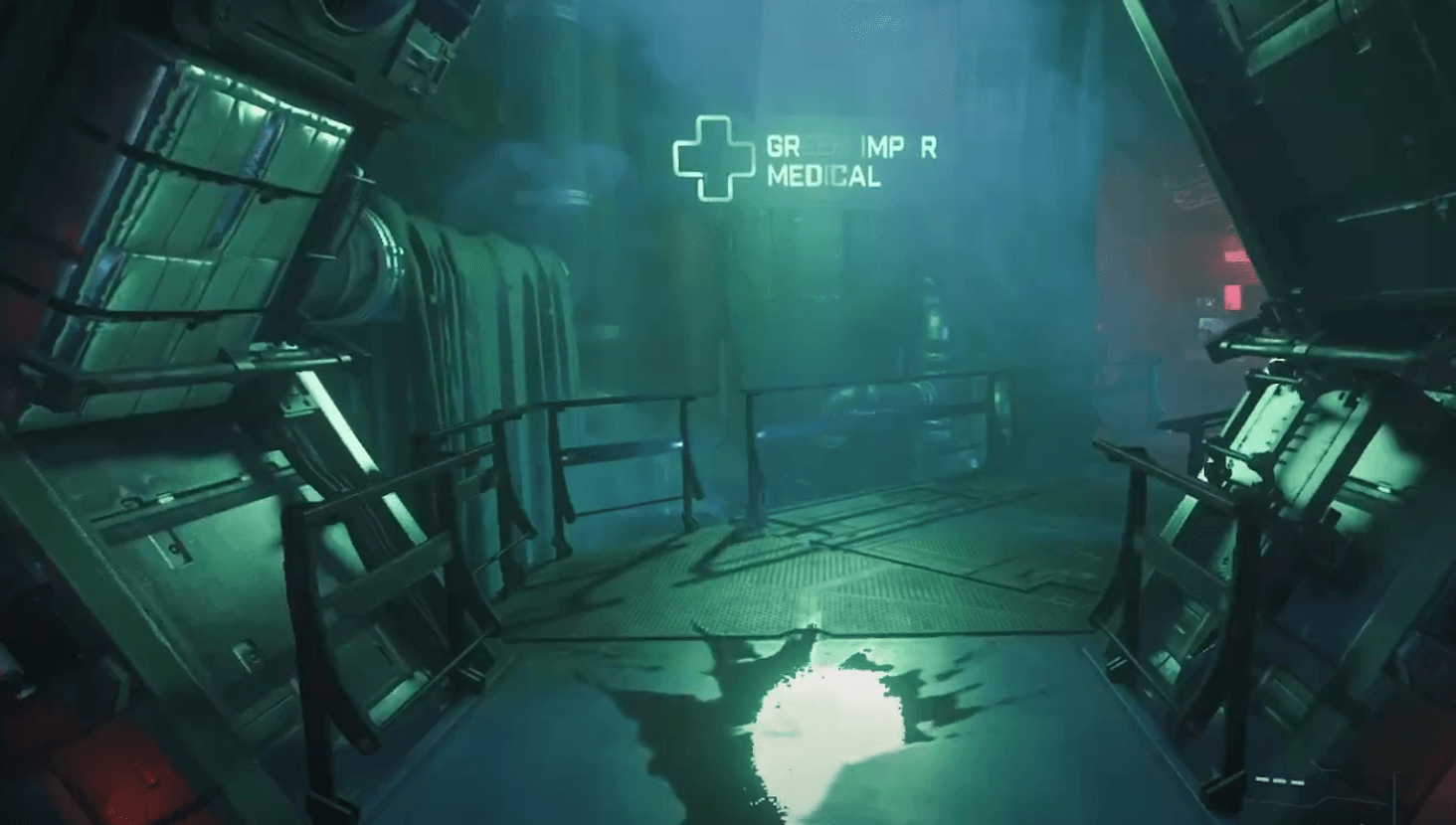 Chart a course to every pirate's safe harbor and read if ye can ya bilge rats the last three glowin letters of where ye treat yer scurvy.