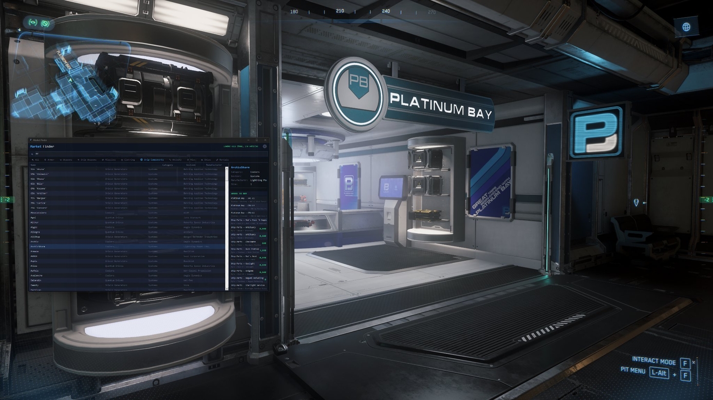 Market Finder: to find any object in the verse that you can buy