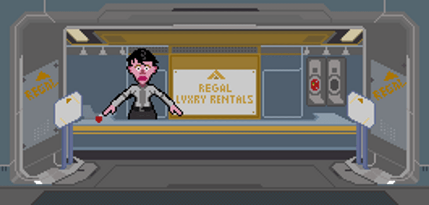 New Babbage Regal Luxury Rentals, including T-Pose lady