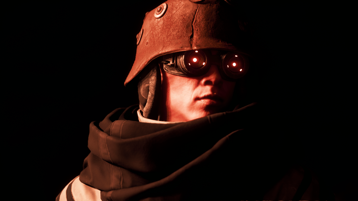 Portrait with the newly acquired Helmet