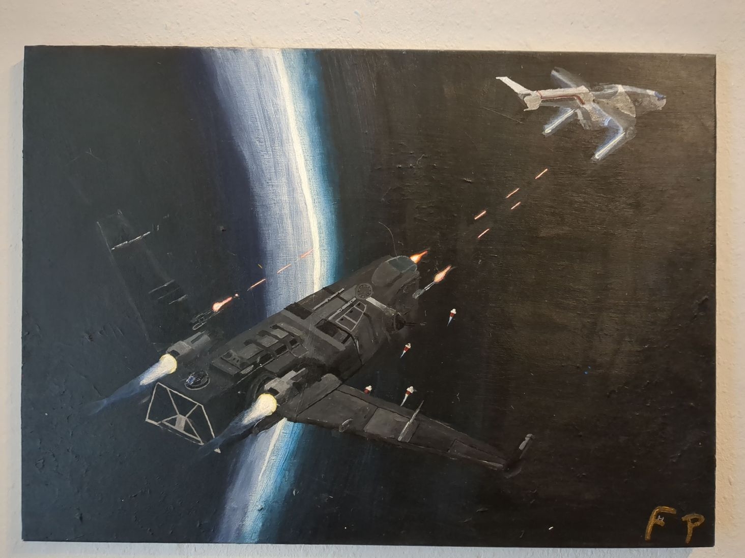 Oil painting of a bold Drake Corsair! – Community Hub