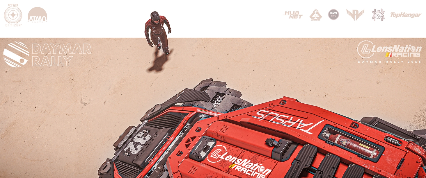 LensNation Racing Daymar Rally 2955 Poster