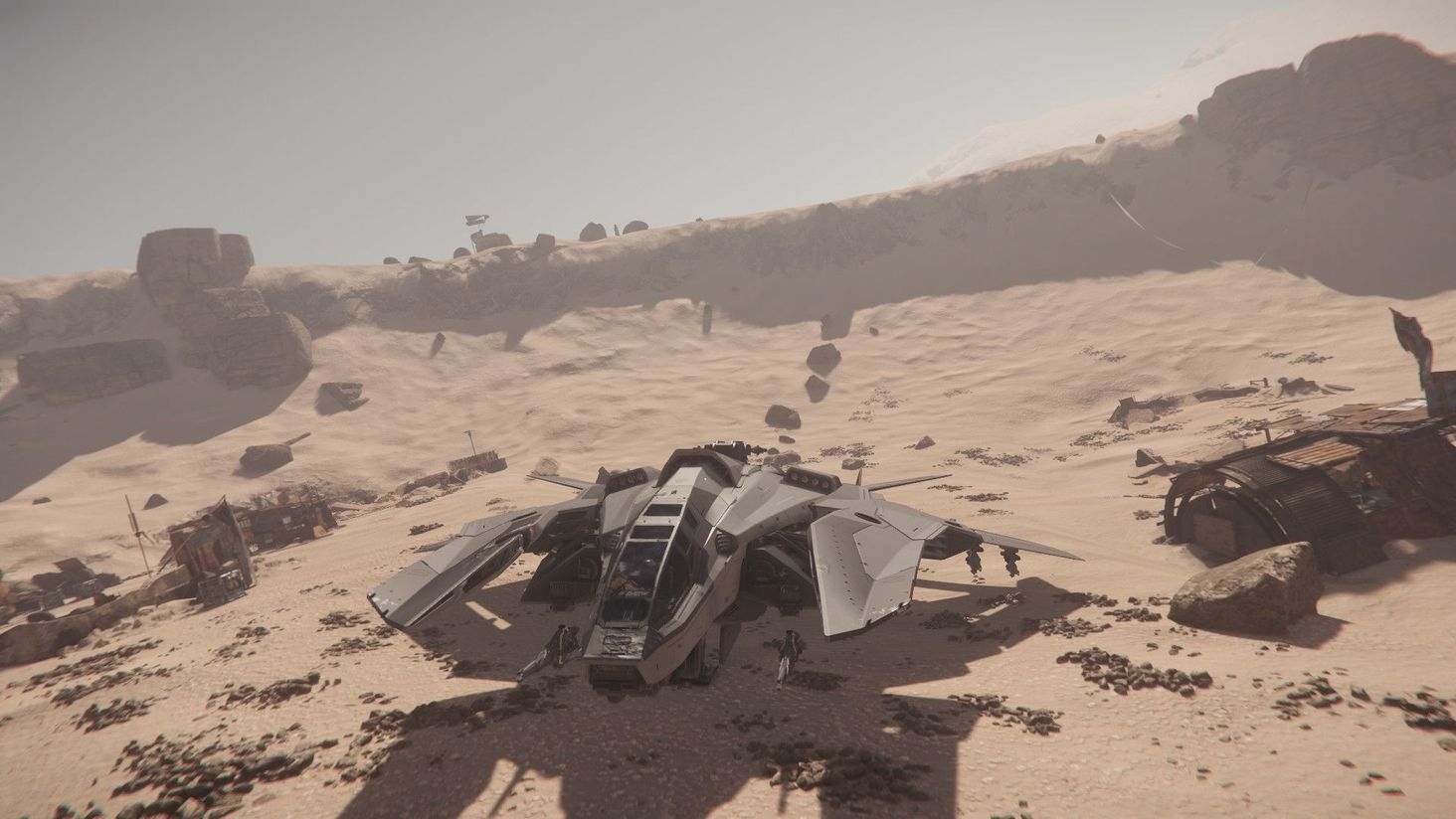 Yeah, that's 3 boxes in the pilot seat. What? Didn’t anyone tell you the F8C can run box missions too? Who says heavy fighters can't multitask? Delivering cargo in style with the best firepower in the verse!