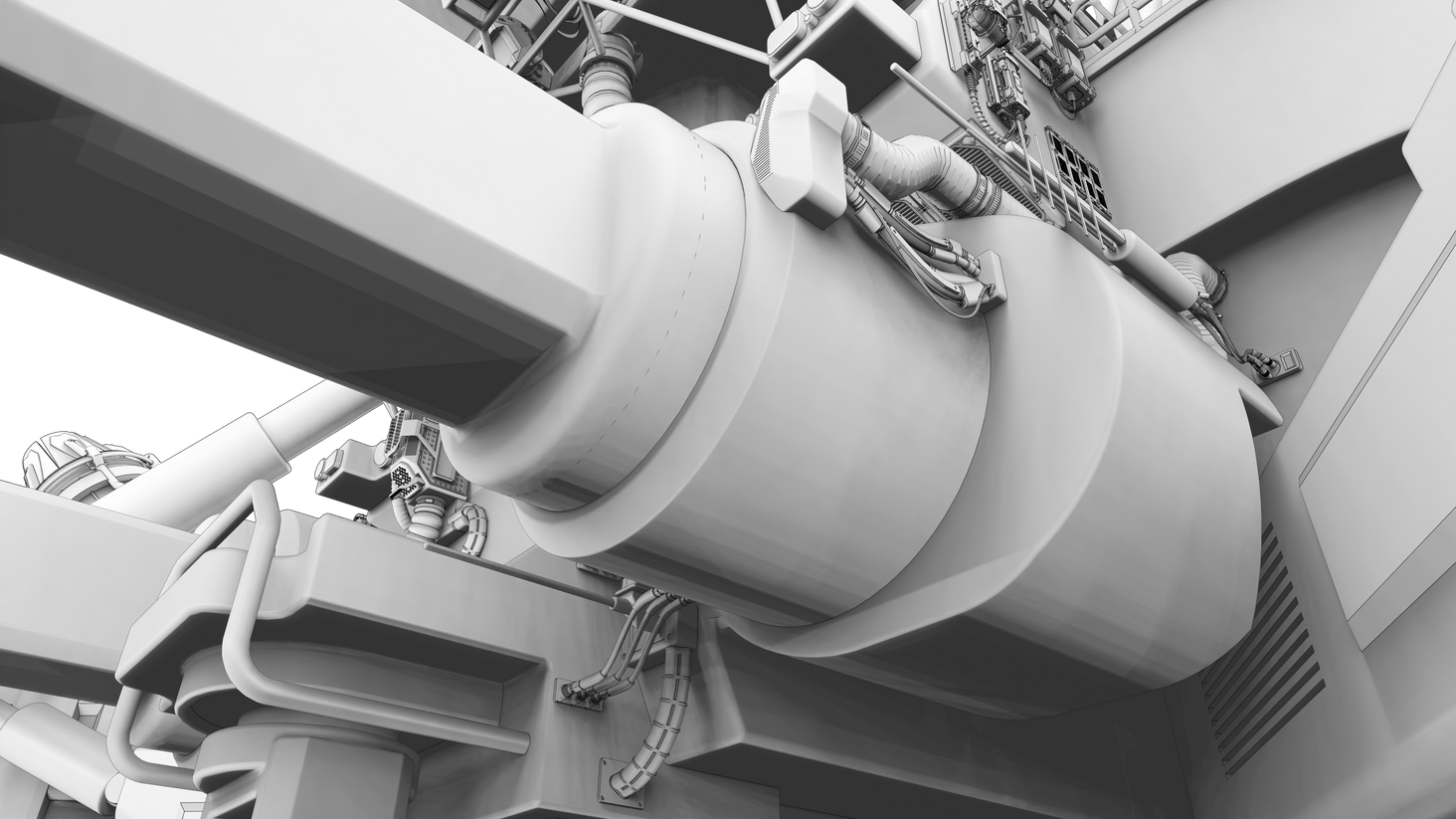 view under the mining arms of some elements