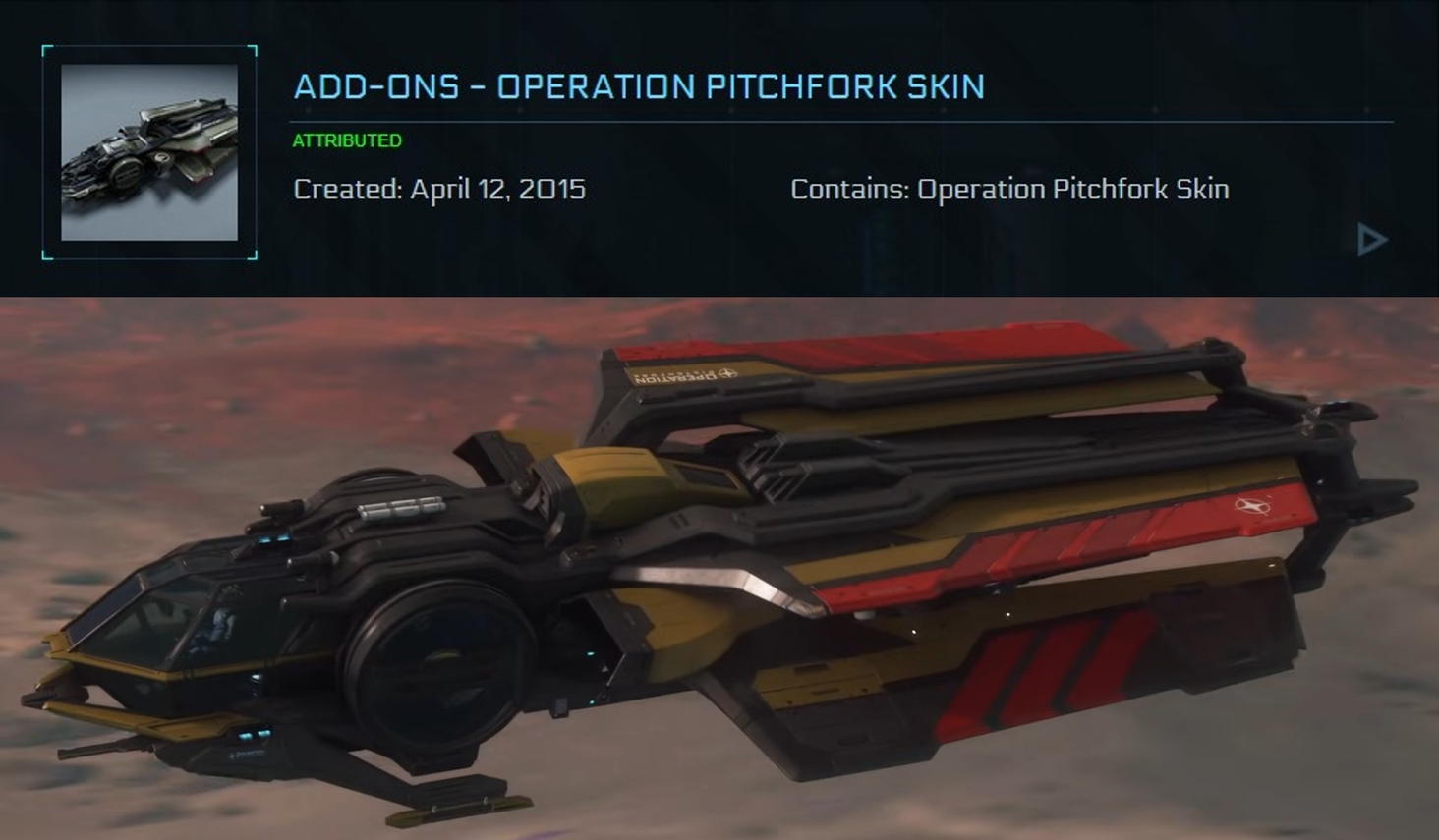 Operation Pitchfork Skin