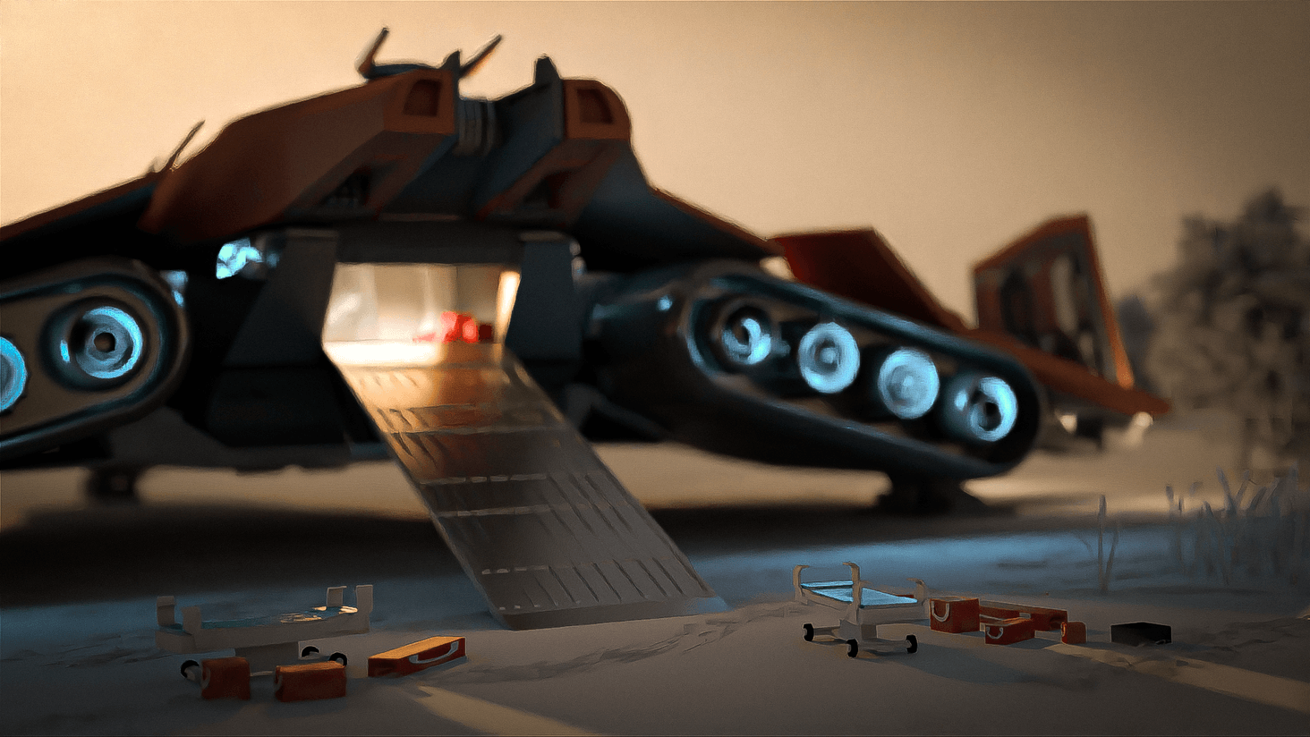 Crusader Spirit R1 - Concept Art 

Rescue into the wild