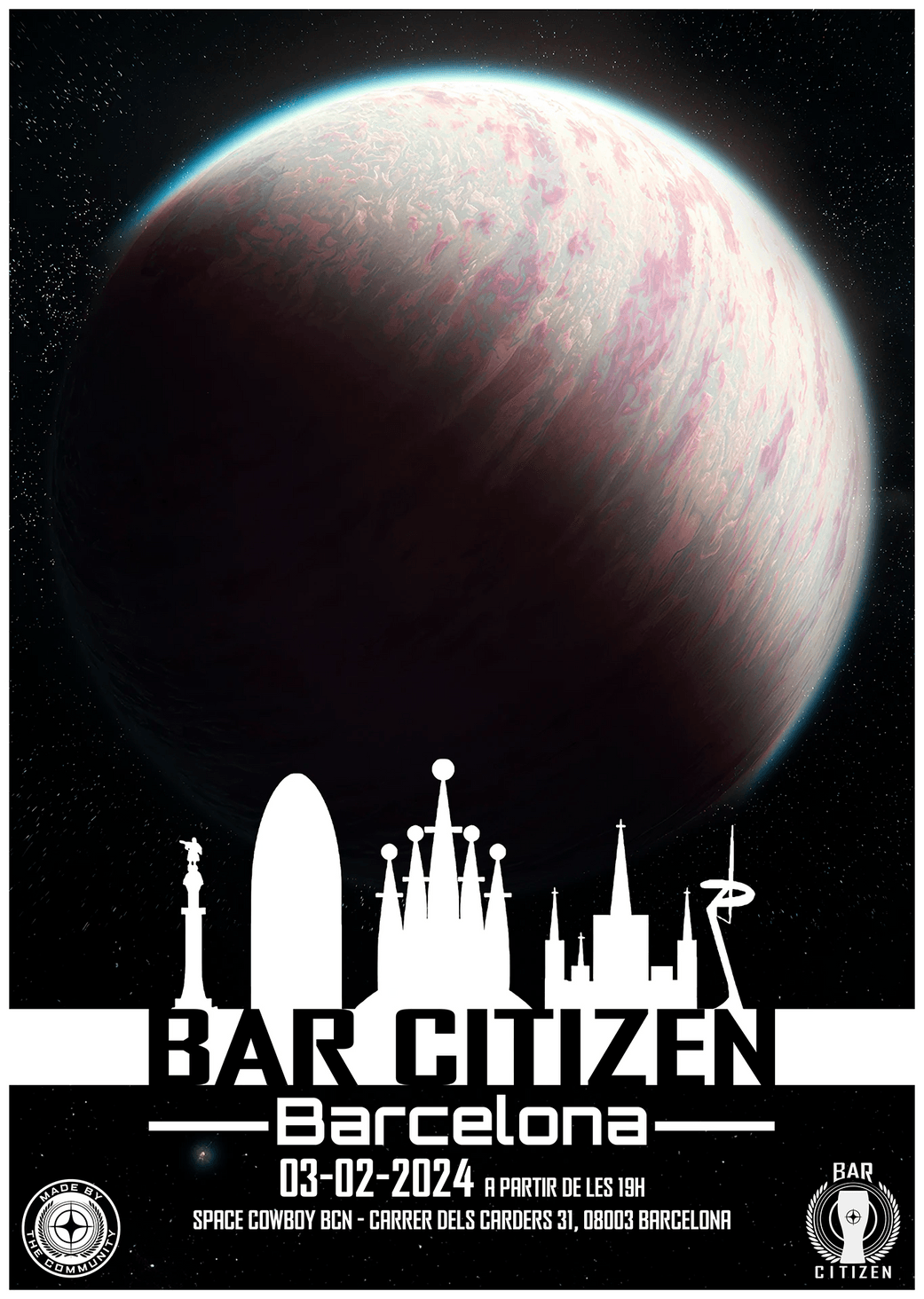 Bar Citizen BCN Poster