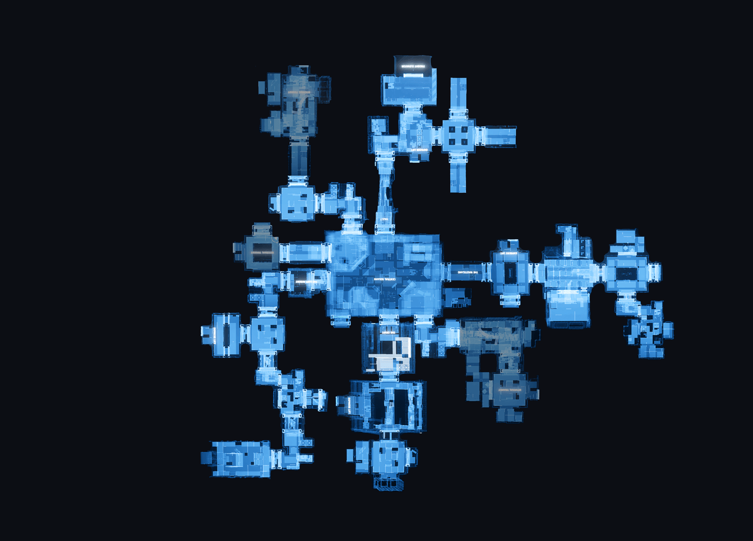 Raw Ruin Station Map