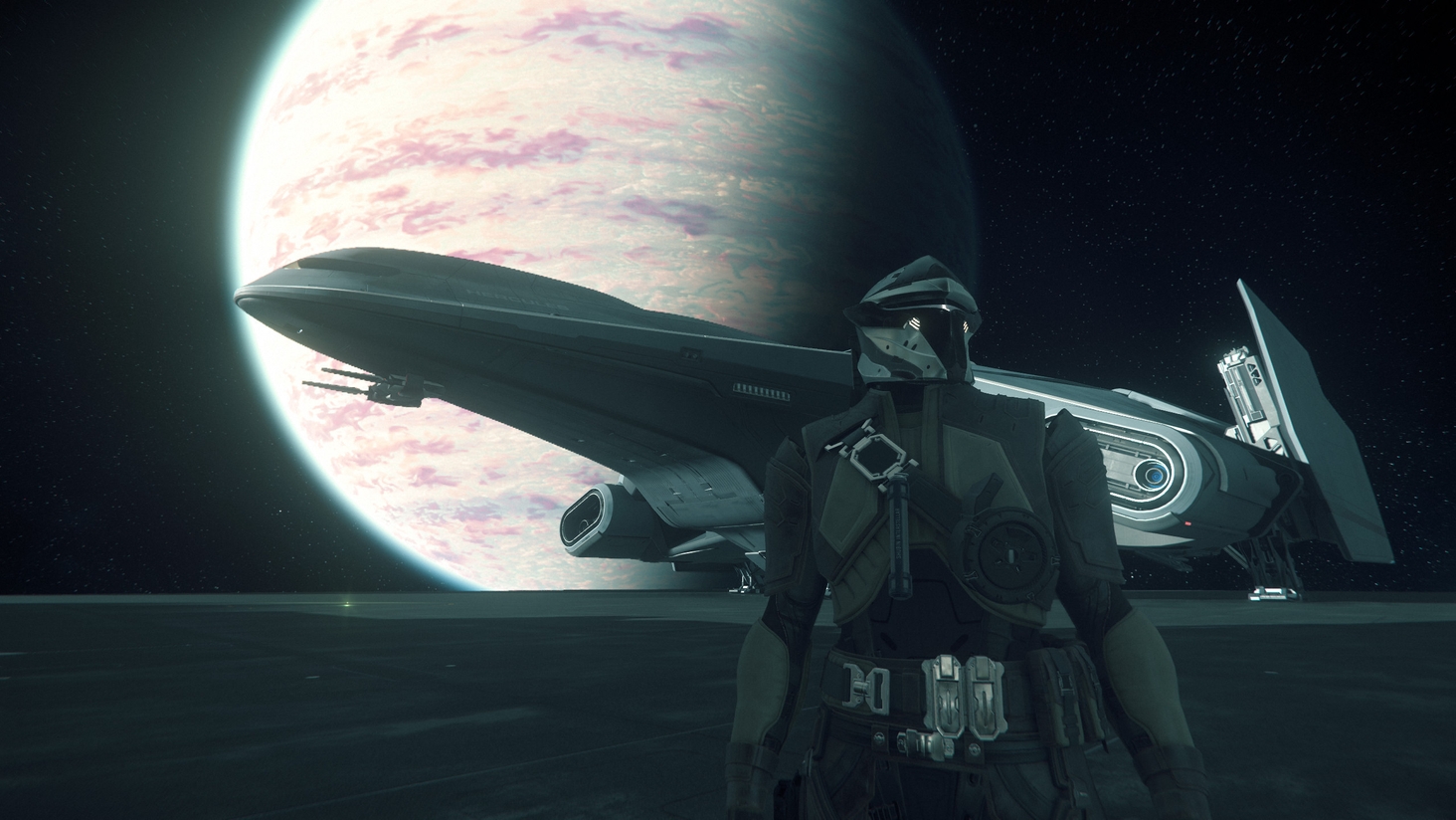 My favorite shot with Port Olisar. 