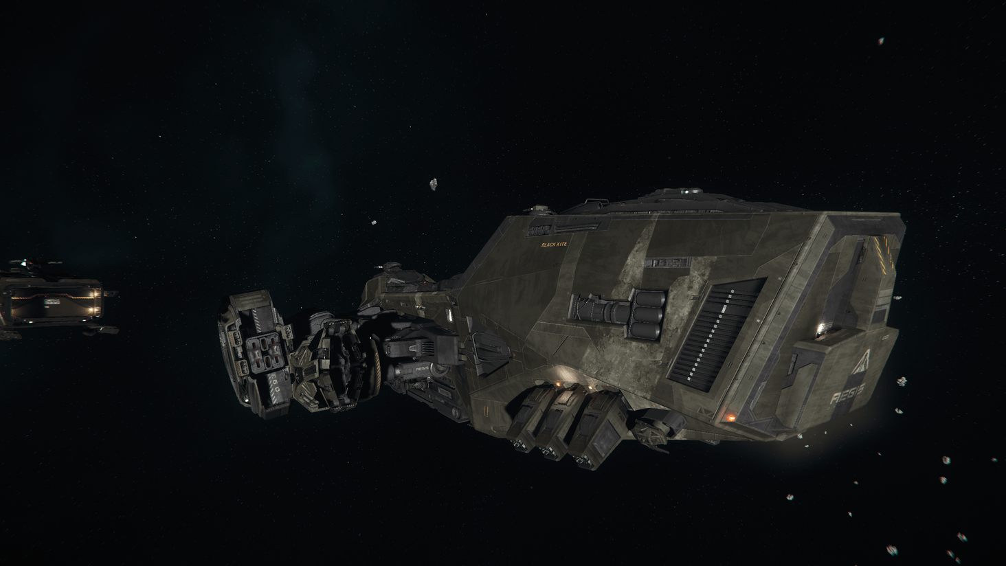 The BLACK KITE - it looks so innocent...