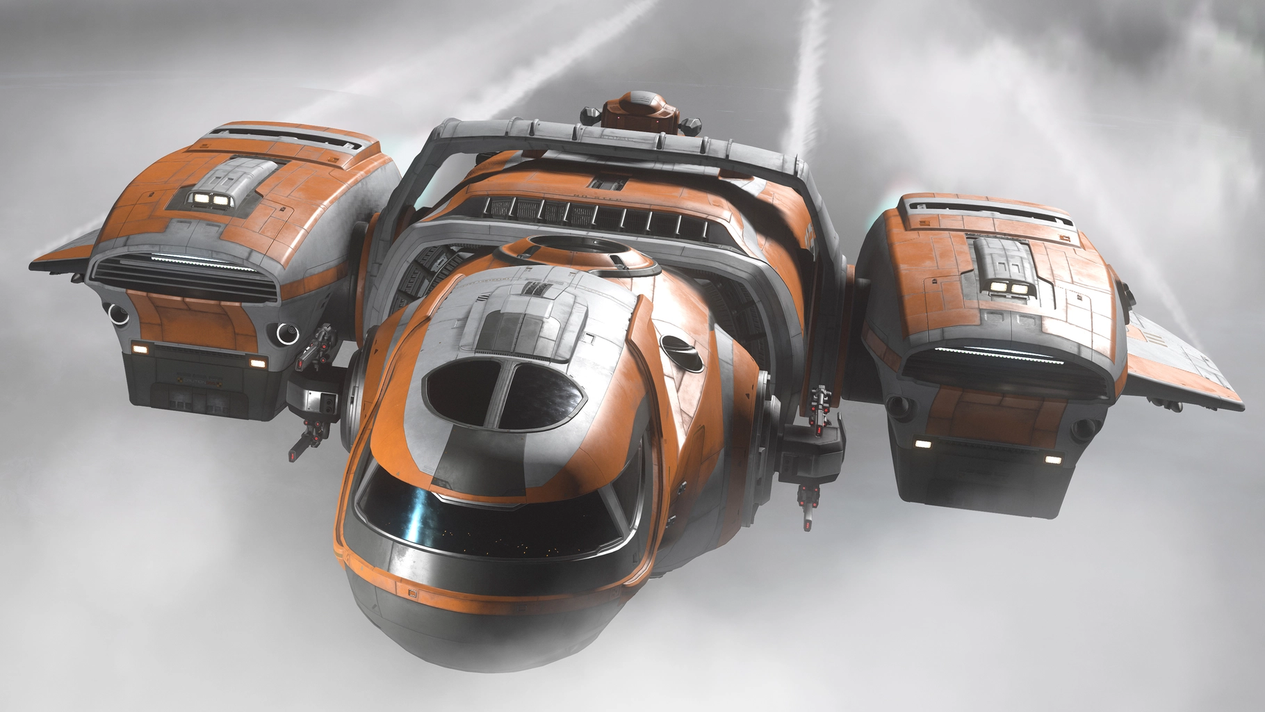 Freelancer MAX with its broad cargo-focused hull