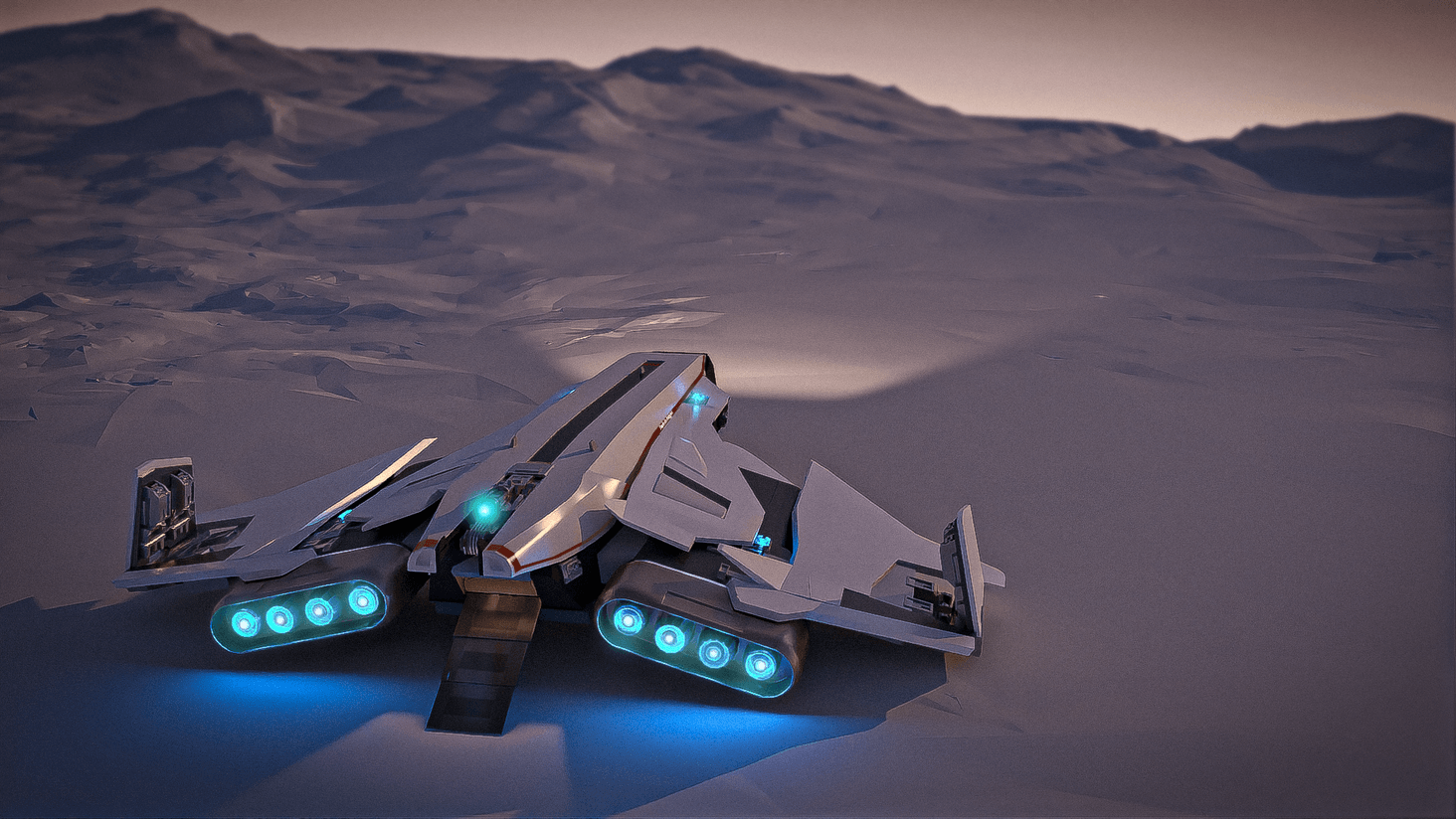 Spirit C1 in the mountains