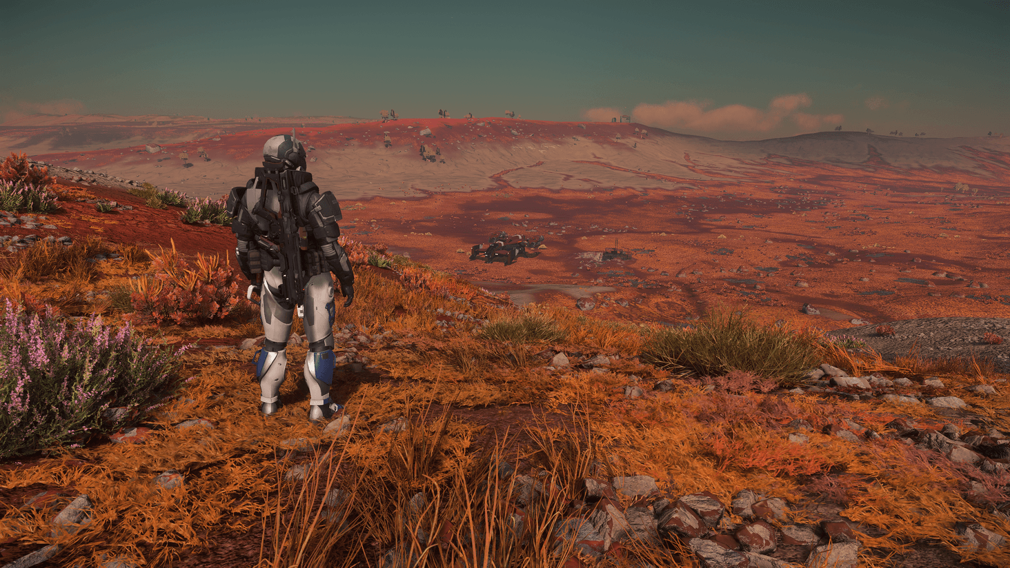 Just taking in the sights.
